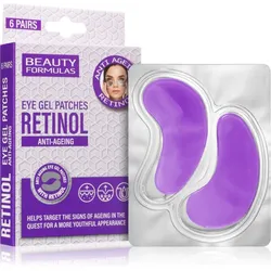 Beauty Formulas Retinol Straffende Gelpolster zur Auflage unter den Augen mit Retinol 6x2 St.
