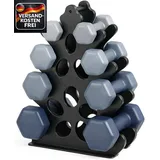 Hantelständer Metall A-Rahmen für 5-20 lb Hanteln platzsparend und stabil