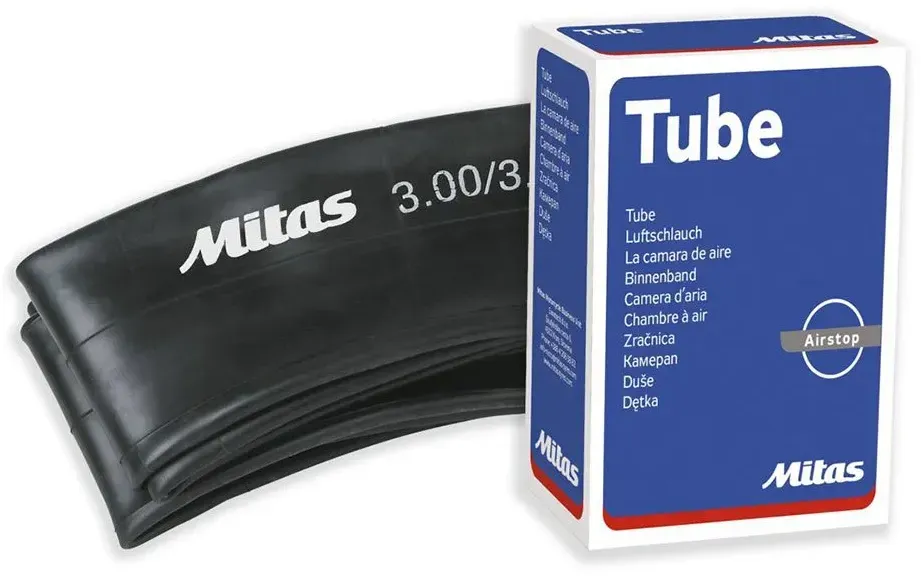 Mitas Heavy Duty (50) Fahrradschlauch - Black - 80 / 100 - 12