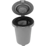 Kaffeefilterkapsel, Wiederverwendbare Kaffeekapsel, Gemahlener Kaffeefilter, Einzeltassen-Kaffeetropfer für Kaffeemaschine, Nachfüllbarer Kaffeekapselfilter