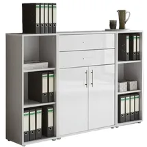 BMG Möbel Tabor Aktenschrank 0 x 0 x 0 cm grau