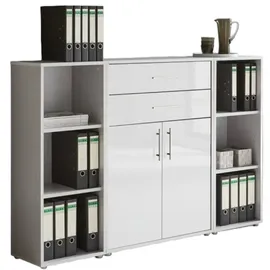 BMG Möbel Tabor Aktenschrank 0 x 0 x 0 cm grau
