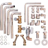 Vaillant VC/VCW/VCI-Installationsset Auf-/Unterputz, Rohre kürzbar