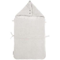 Meyco, Kinderwagen Fusssack, Baby Teddy Fußsack – greige