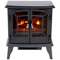 Classic Fire Elektrokamin Classic Fire Kaminofen Narvik 1800W schwarz