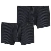 SCHIESSER Trunk Long Life Soft blau S 2er Pack