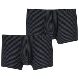 SCHIESSER Trunk Long Life Soft blau S 2er Pack