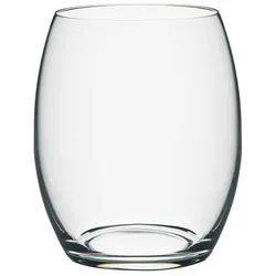 Rona Wasserglas Saftglas klein 350ml, Mineralwasser Glas 6er Set, Saftglas aus bleifreiem Kristallglas
