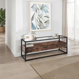 Tectake Sideboard Maidenhead 121,5 x 41,5 x 50,5 cm Braun