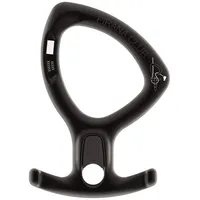 Petzl Pirana Club Abseilgerät Schwarz