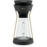 Melitta Pour Over Melitta® Amano Kaffeebereiter, schwarz-gold