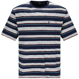HAJO Pyjama kurz Blau/Grau XL