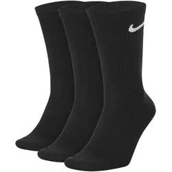 Nike Unisex Everyday Training Crew Socks (3Paar) schwarz