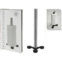 Koopmann International Küchenrollenhalter Edelstahl mit 3 Saugnäpfen