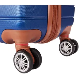 Brubaker Paris 4-Rollen 76,5 cm / 100 l blau/braun