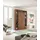 Home Affaire Mehrzweckschrank Rimini 134 x 217 x 42 cm Braun