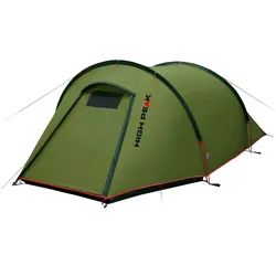 HIGH PEAK Tunnelzelt Kite 2 Personen Fahrrad Zelt Bike Camping Trekking Vorraum