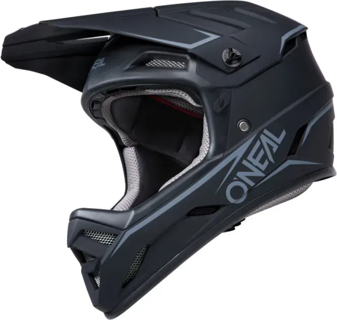 ONeal Backflip Solid, casque de vélo - Noir Mat - L
