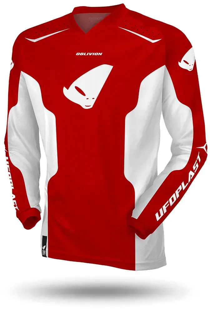 Ufo Oblivion Langarm-trikot - Red / White - L