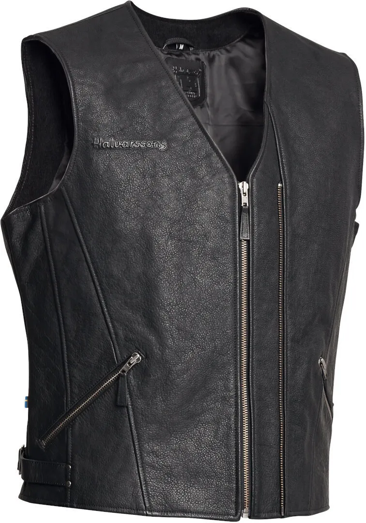 Halvarssons Cut Motor vest, zwart, 2XL Voorman