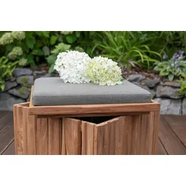 Mr. Deko Teakbox/Hocker Oxford