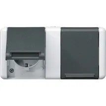 Jung SCHUKO-Steckdose 2-fach 16A 250V 8220-1 W