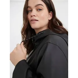 Vero Moda Curve Damen VMCMALOU Coated Jacket CUR NOOS Jacke, Black, 52