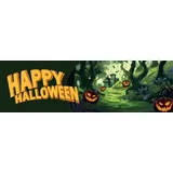 Europalms Halloween Banner, Geisterwald, 300x90cm