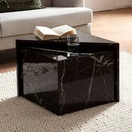 Wohnling Ethan Schwarz MDF 50 x 41,5 x 50 cm