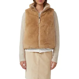 s.Oliver Wendbare Steppweste mit Fell - 42