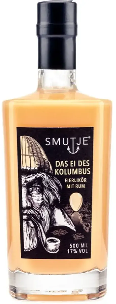 Smutje 'Das Ei des Kolumbus' Eierlikör mit Rum 17% vol. 0,5 l