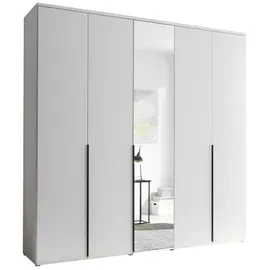 Pol-Power Drehtürenschrank Kevo 225 x 195 x 0 cm Weiß