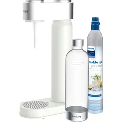 Philips Wassersprudler »Viva«, & CO2-Zylinder,1L Kunststoff-Flasche, 62097647-0 weiß
