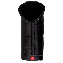 Kaiser Fußsack Iglu Thermo Fleece schwarz