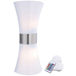 Außen Veranda Fassaden Lampe Dimmer Fernbedienung im Set inkl. RGB LED Leuchtmittel