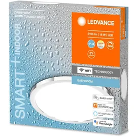 LEDVANCE Smart+ WiFi Wand- und Deckenleuchte Orbis Disc IP44 30 cm Tunable White