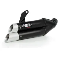 IXIL Hyperlow XL Komplettanlage mit Kat für Kawasaki Z 650/Ninja 650 2023- schwarz