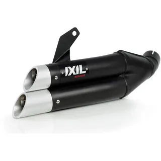 IXIL Hyperlow XL Komplettanlage mit Kat für Kawasaki Z 650/Ninja 650 2023- schwarz