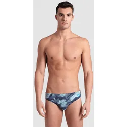 Badehose Herren Multiprints - Asphalt Multi - 7