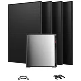 EcoFlow STREAM Ultra X 3,84 kWh Balkonkraftwerk mit 2000W Nennleistung und 4 x JA Solar 450Wp Paneelen