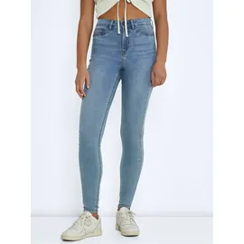 Noisy May Nmcallie Hw Skinny Jeans, Vi059lb Noos (27010813) light Blue Denim),