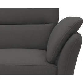 DOMO collection Sessel DOMO COLLECTION "Pina elegant und zeitloser Clubsessel, bequemer Cocktailsessel", grau (anthrazit), B:99cm H:95cm T:88cm, 100% Polyester, Sessel, Sessel, Hoher Sitzkomfort, Luxus-Microfaser weich, anthrazit