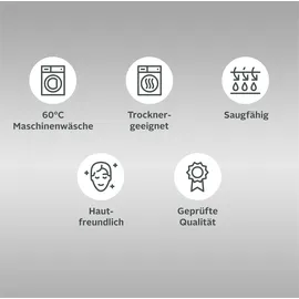 KangaROOS Herrenbademantel KANGAROOS "Luana, ideal für Sauna & Spa, Hotelbademantel, Morgenmantel" Gr. M, schwarz (schwarz, grau), L:120cm, Leichtfrottier, Hausmäntel, Streifen - Bademantel für Herren, gestreift, S-4XL