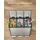 Songmics Mülleimer 3 x 18 l Silber