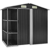 vidaXL Gartenhaus mit Regal 1,9 x 1,2 m