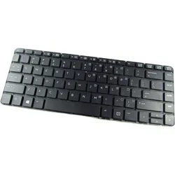 HP 826630-031 Ersatztastatur UK Layout, Notebook Ersatzteile, Schwarz