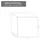 Mambocat Utensilienbox Set Safira 6 x 6 x 6 cm 4-tlg. transparent