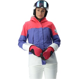 Uyn Natyon Snowqueen Full-Zip Skijacke Damen pink yarrow/blue iris/optical white XS