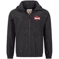 Lonsdale Men's Glengolly Windjacke, Black/Red/White, 3XL