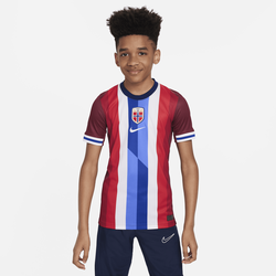 Norway (Men's Team) 2024/25 Stadium Home Nike Replica Fußballtrikot mit Dri-FIT-Technologie für ältere Kinder - Rot, L